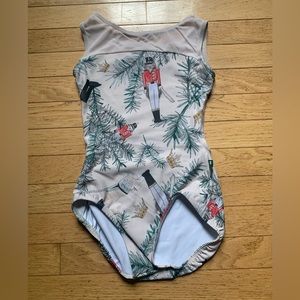 Luckyleo Leotard Nutcracker Print Small